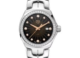 TAG Heuer Link Lady WBC131G.BA0649 (2025) - Zwart wijzerplaat 32mm Staal