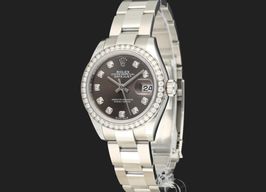 Rolex Lady-Datejust 279384RBR (2023) - Grijs wijzerplaat 28mm Staal