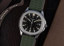 Patek Philippe Aquanaut 5065 (2001) - Zwart wijzerplaat 39mm Staal