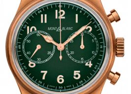 Montblanc 1858 119908 (2023) - Green dial 42 mm Bronze case