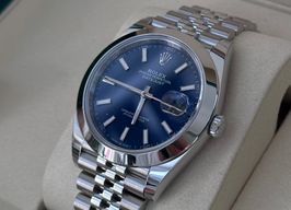 Rolex Datejust 41 126300 (2025) - Blauw wijzerplaat 41mm Staal