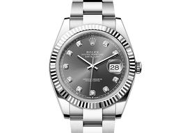 Rolex Datejust 41 126334 (2025) - Grijs wijzerplaat 41mm Staal