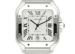 Cartier Santos WSSA0018 (2022) - Silver dial 40 mm Steel case