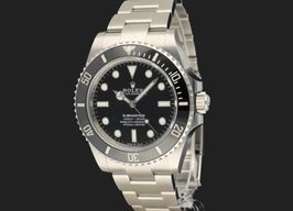 Rolex Submariner No Date 124060 (2023) - Zwart wijzerplaat 41mm Staal