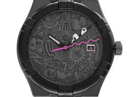 Maurice Lacroix Aikon AI6006-PVY11-170-1 (Unknown (random serial)) - Black dial 35 mm Steel case