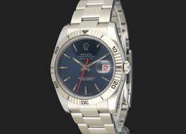 Rolex Datejust Turn-O-Graph 116264 (2009) - Blauw wijzerplaat 36mm Staal