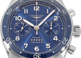 Longines Spirit L3.821.4.93.6 (2024) - Blue dial 42 mm Steel case