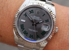 Rolex Datejust 41 126334 (2022) - Grijs wijzerplaat 41mm Staal