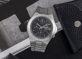 Omega Speedmaster 376.0806 (1984) - Zwart wijzerplaat Staal