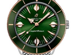 Breitling Superocean Heritage U10340361L1A1 (2026) - Groen wijzerplaat 38mm Staal