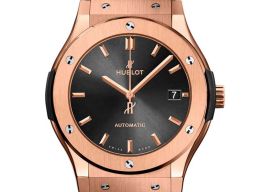 Hublot Classic Fusion Racing Grey 511.OX.7081.RX (2024) - Grijs wijzerplaat 45mm Roségoud