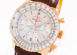 Breitling Navitimer RB0139211G1P1 (2026) - Silver dial 41 mm Red Gold case