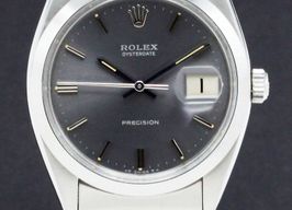 Rolex Oyster Precision 6694 (1966) - Grijs wijzerplaat 34mm Staal