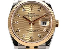 Rolex Datejust 36 126233 (2022) - Champagne wijzerplaat 36mm Staal