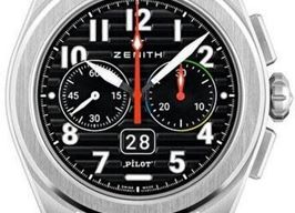 Zenith Pilot 03.4000.3652/21.I001 (2026) - Black dial 43 mm Steel case