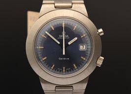 Omega Genève 146.012 (1969) - Blue dial 42 mm Steel case