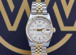Rolex Datejust 31 68273 (1994) - White dial 31 mm Gold/Steel case