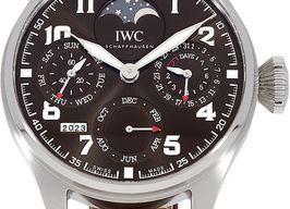 IWC Big Pilot IW503801 (2016) - Bruin wijzerplaat 46mm Staal
