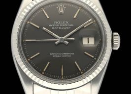 Rolex Datejust 1601 (1971) - Zwart wijzerplaat 36mm Staal