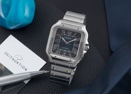 Cartier Santos WSSA0030 (Unknown (random serial)) - Blue dial 40 mm Steel case