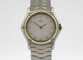 Ebel Sport 1057901 (1996) - Pearl dial 23 mm Gold/Steel case