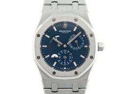 Audemars Piguet Royal Oak Dual Time 26120ST.OO.1220ST.02 (2014) - Blue dial 39 mm Steel case