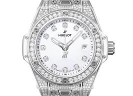 Hublot Big Bang 485.SE.2210.RW.1604 (2024) - Wit wijzerplaat 33mm Staal