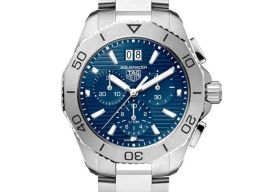 TAG Heuer Aquaracer CBP1113.BA0627 (2024) - Blauw wijzerplaat 40mm Staal