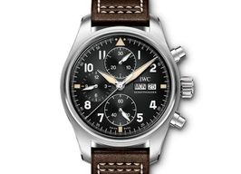 IWC Pilot Spitfire Chronograph IW387903 (2023) - Black dial 41 mm Steel case
