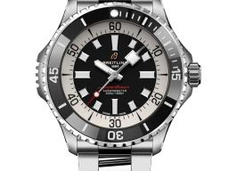 Breitling Superocean A17378211B1A1 (2022) - Zwart wijzerplaat 46mm Staal