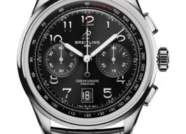 Breitling Premier AB0145221B1P1 (2026) - Black dial 42 mm Steel case