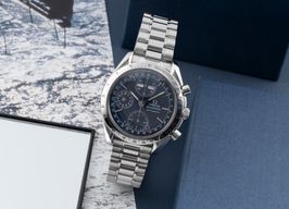 Omega Speedmaster Day Date 3521.80.00 (1999) - Blue dial 39 mm Steel case