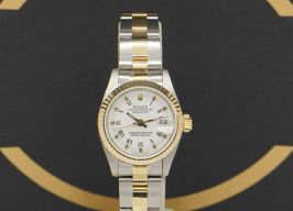 Rolex Lady-Datejust 69173 (1989) - White dial 26 mm Gold/Steel case