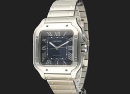 Cartier Santos WSSA0030 (2024) - Blue dial 40 mm Steel case