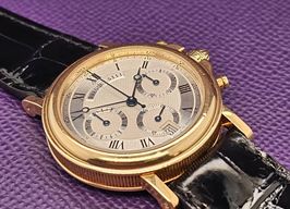 Breguet Marine 3460BA (Unknown (random serial)) - Silver dial 36 mm Yellow Gold case