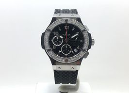 Hublot Big Bang 41 mm 341.SX.130.RX.114 (Onbekend (willekeurig serienummer)) - Zwart wijzerplaat 41mm Staal