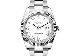 Rolex Datejust 41 126334 (2025) - Wit wijzerplaat 41mm Staal