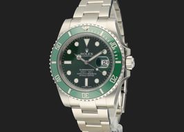 Rolex Submariner Date 116610LV (2015) - Groen wijzerplaat 40mm Staal