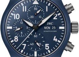 IWC Pilot Chronograph Top Gun IW389404 (2025) - Blauw wijzerplaat 42mm Keramiek