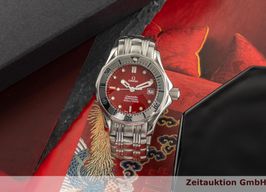Omega Seamaster 2582.61.00 (2000) - Rood wijzerplaat 29mm Staal