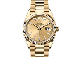 Rolex Day-Date 36 128238 (2025) - Champagne wijzerplaat 36mm Geelgoud