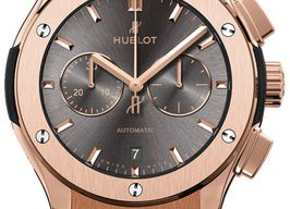 Hublot Classic Fusion Chronograph 541.OX.7080.LR (2026) - Grey dial 42 mm Rose Gold case