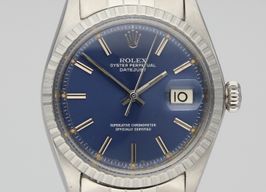 Rolex Datejust 1603 (1969) - Blauw wijzerplaat 36mm Staal