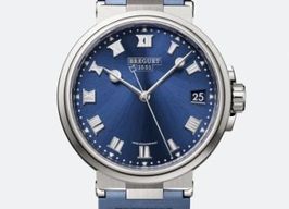 Breguet Marine 5517TI/Y1/5ZU (2023) - Blue dial 40 mm Titanium case