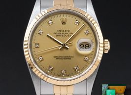 Rolex Datejust 36 16233 (1991) - Champagne dial 36 mm Gold/Steel case