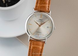 IWC Portofino Automatic IW356303 (2008) - Zilver wijzerplaat 39mm Staal