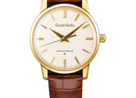 Grand Seiko Elegance Collection SBGW258J (2025) - Beige dial 38 mm Yellow Gold case