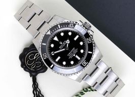 Rolex Submariner No Date 124060 (2024) - Zwart wijzerplaat 41mm Staal