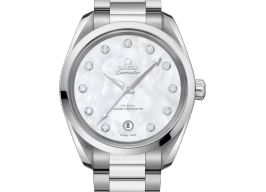 Omega Seamaster Aqua Terra 220.10.38.20.55.001 (2025) - Pearl dial 38 mm Steel case