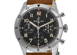 Breitling Classic AVI A233803A1B1X1 (2024) - Zwart wijzerplaat 42mm Staal